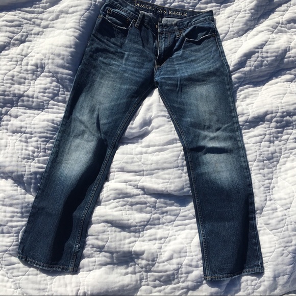 Mens Straight Jeans - Picture 2 of 4